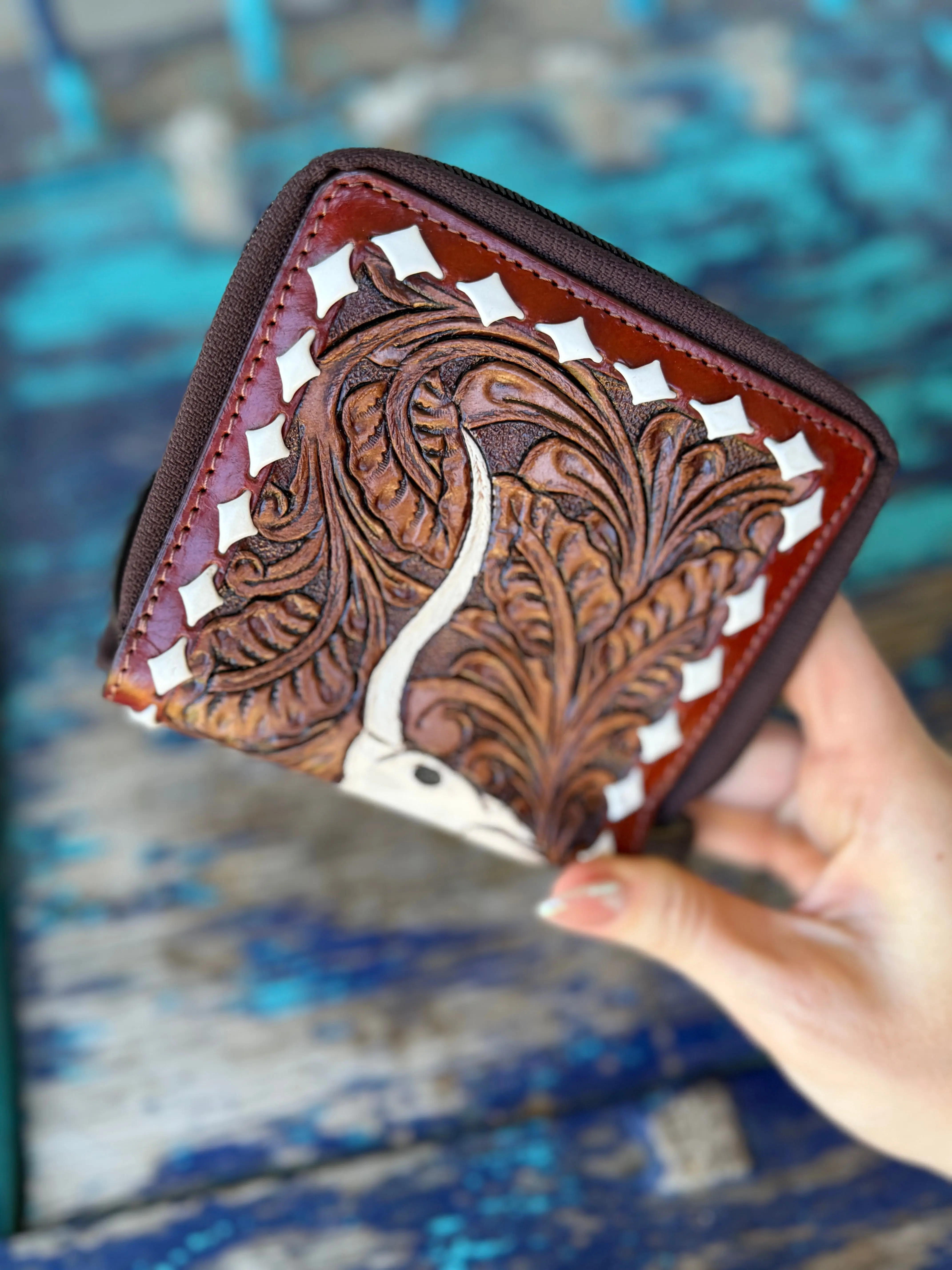 Longhorn Mini Wallet