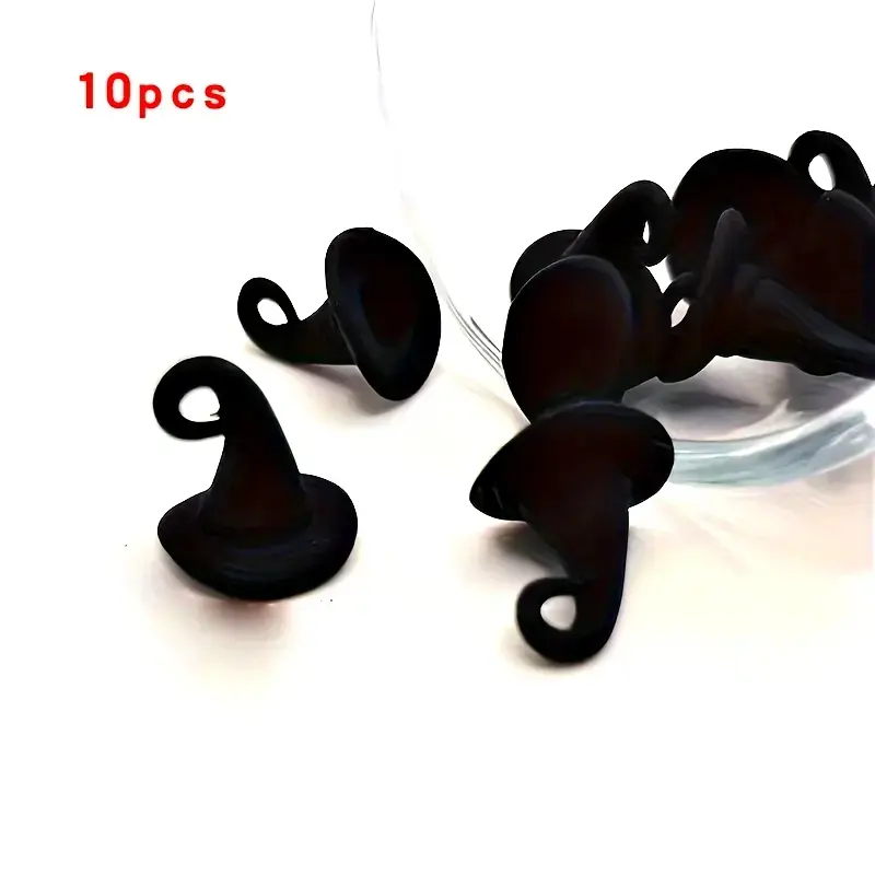 Zinc Alloy Witch Hat Charms, Metal Charms, Wizard Hat Pendants for DIY Jewelry Making, Halloween Keychain Accessories & Decorative Beads