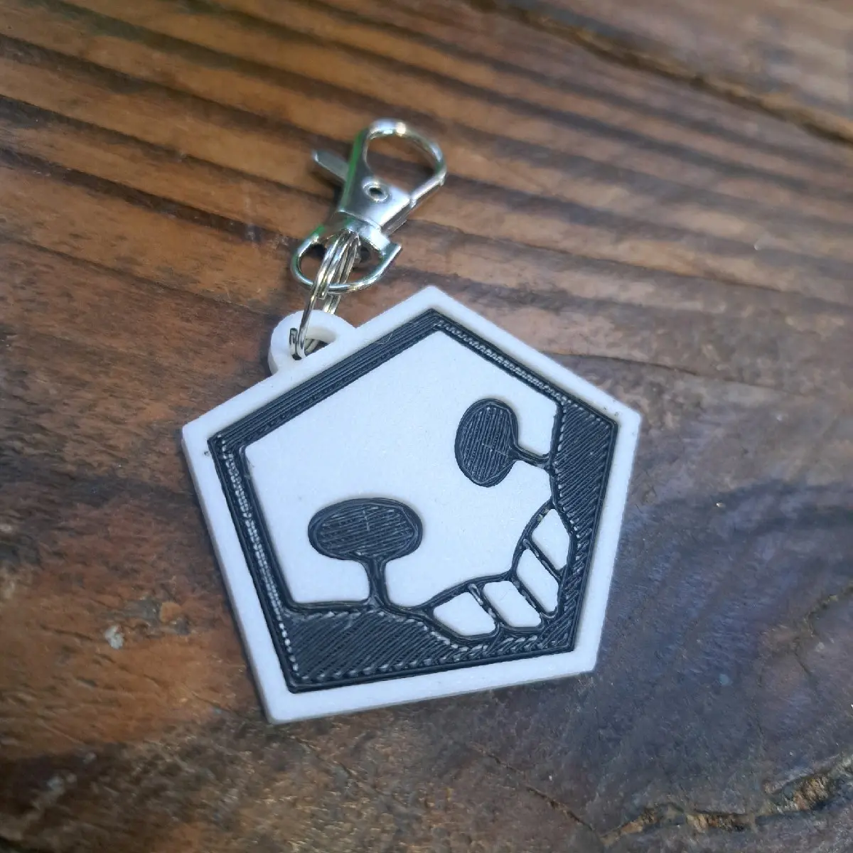 Bleach Shinagami Skull Pendant Keychains decor keychain portable keychain car key