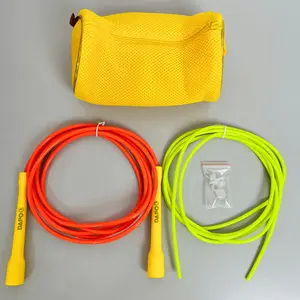 DAPO Speed ​​Jump Rope PREMIUM – Adjustable 6mm Diameter 3.3 Yards Long Exercise Rope For Home And Cardio Gym Use Uni Sex