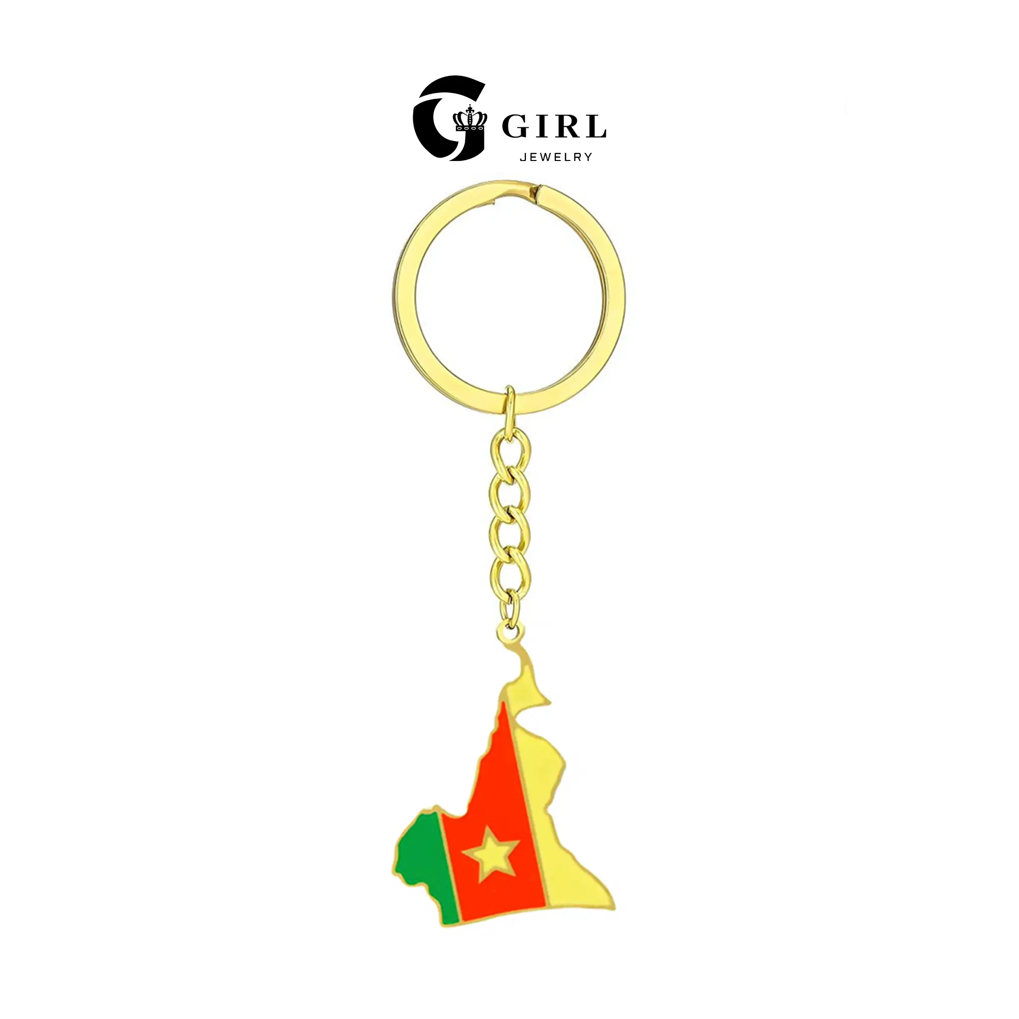 GGIRL World Map Flag Keychain 18K Gold Plated Country Map Jewelry for Travel Enthusiasts Men Women Neutral Gift Modern Versatile Accessories Fashion Jewelry Gift for Holiday Haul Christmas Birthdays Anniversaries GGIRL World Map Flag Keychain 18K Gold Plated Country Map Jewelry for Travel Enthusiasts Men Women Neutral Gift Modern Versatile Accessories Fashion Jewelry Gift for Holiday Haul Christmas Birthdays Anniversaries