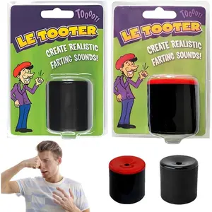 Innovative Squeezing Potter Fart Machine (2-pack) with random colors, making fart whistle noise, pocket sized joke toy, prank fart toy rubber, making the most authentic sound, prank party