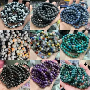 61-100 Hebe Crystal Live Link Crystal Mineral Specimen Stone Quartz Slice Bracelet