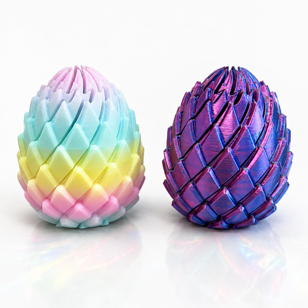 3D Printed Dragon Egg Fidget Toy — Satisfying Tactile & ASMR Sensory Toy for Stress, Anxiety & Focus | Transforming Self-Regulation Desk Fidget for Kids, Teens & Adults | Non-Toxic PLA, BPA-Free, Ages 3+ | 3 in (7.5 cm), 1.6 oz (45 g), Kids Toys, Gifts 3D Printed Dragon Egg Fidget Toy — Satisfying Tactile & ASMR Sensory Toy for Stress, Anxiety & Focus | Transforming Self-Regulation Desk Fidget for Kids, Teens & Adults | Non-Toxic PLA, BPA-Free, Ages 3+ | 3 in (7.5 cm), 1.6 oz (45 g), Kids Toys, Gifts