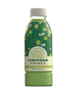 Vidagua Cucumber Lemon Agua Fresca – Fruit Drink (12-Pack)