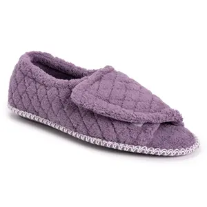 MUK LUKS Women's MaryLou Micro Chenille Slide Slipper