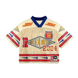 Vintage Rich On Field Graphics Blokecore Blokette V-Neck T-Shirt