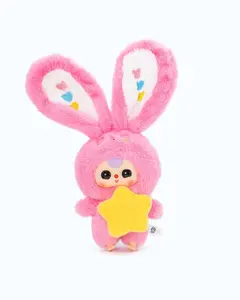 Baby Three-Lily Rabbit Town V3 blind boxes ，Bunny Plush Dolls，Soft Furry Collectibles，Backpack or clothing decoration,Blind bag