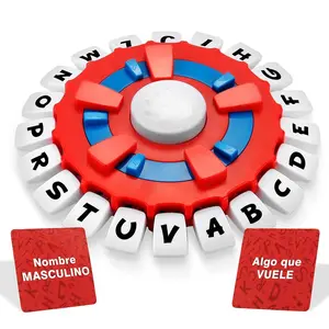 Fast-Paced Family Board Game, Choose a Category & Race Against Timer, Learning Toy for All Ages, Suitable for 8+ (spanish)