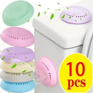 10-Piece Long-Lasting Aromatic Air Freshener, Solid Scented Wax, Durable Odor Absorbent, Space-Saving, Ideal for Car Bathroom Bedroom Home Kitchen