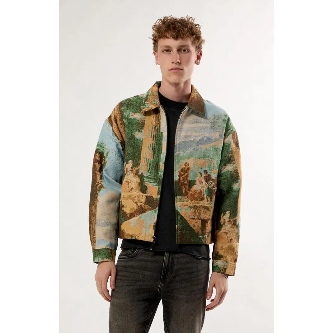 Pacsun Men's Roma Zip Up Jacket