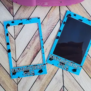 Graduation Polaroid Stickers/ Polaroid Film Stickers/ Polaroid Film Border/ Graduation Party Favor/ Mini Polaroid/ High School Grad/Graduate