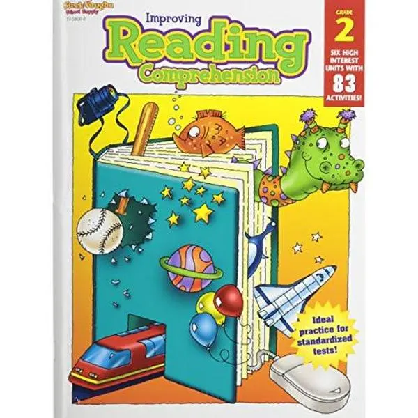USED Book - Improving Reading Comprehension: Reproducible Grade 2 by Heyworth (Paperback) - english