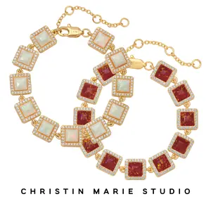 Square Opal Bracelet