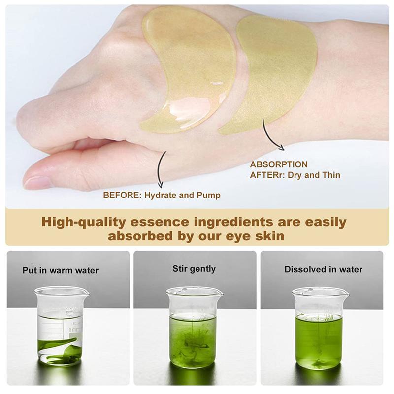Avocado Moisturizing Eye bagMask,60pcs/set Under Eye Mask, Eye Care Product for Dark Eye Bags, Skin Care Gift Moisturizer Hydrating Comfort Avocado Moisturizing Eye bagMask,60pcs/set Under Eye Mask, Eye Care Product for Dark Eye Bags, Skin Care Gift Moisturizer Hydrating Comfort