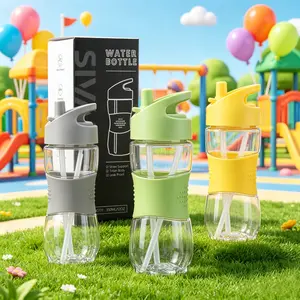 SIVAPHE Portable Plastic Water Bottle - Leak-Proof Drinkware for Parties, Students, Outdoor Activities