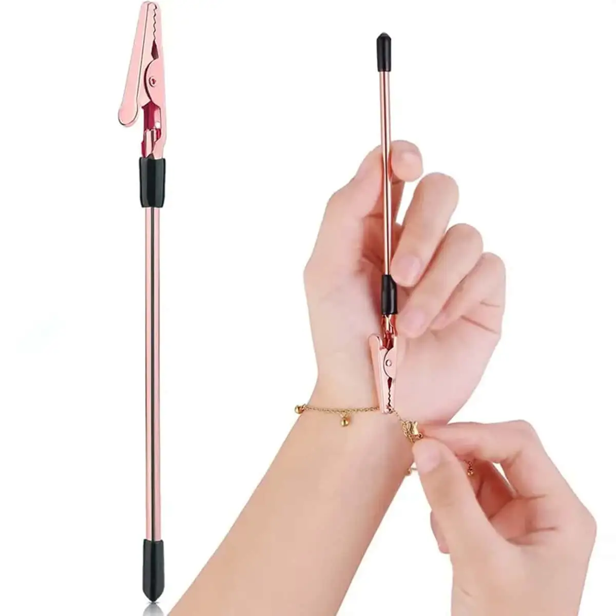 Bracelet Tool Metal Clip, 1 Count Bracelet Helpers Fastening And Hooking Equipment, Jewelry Assistance Tool