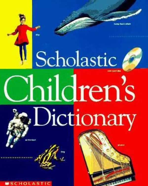 USED Book - Scholastic Children's Dictionary - 1st Scholastic Edition/1st Printing by Author Unknown (Hardcover) - english