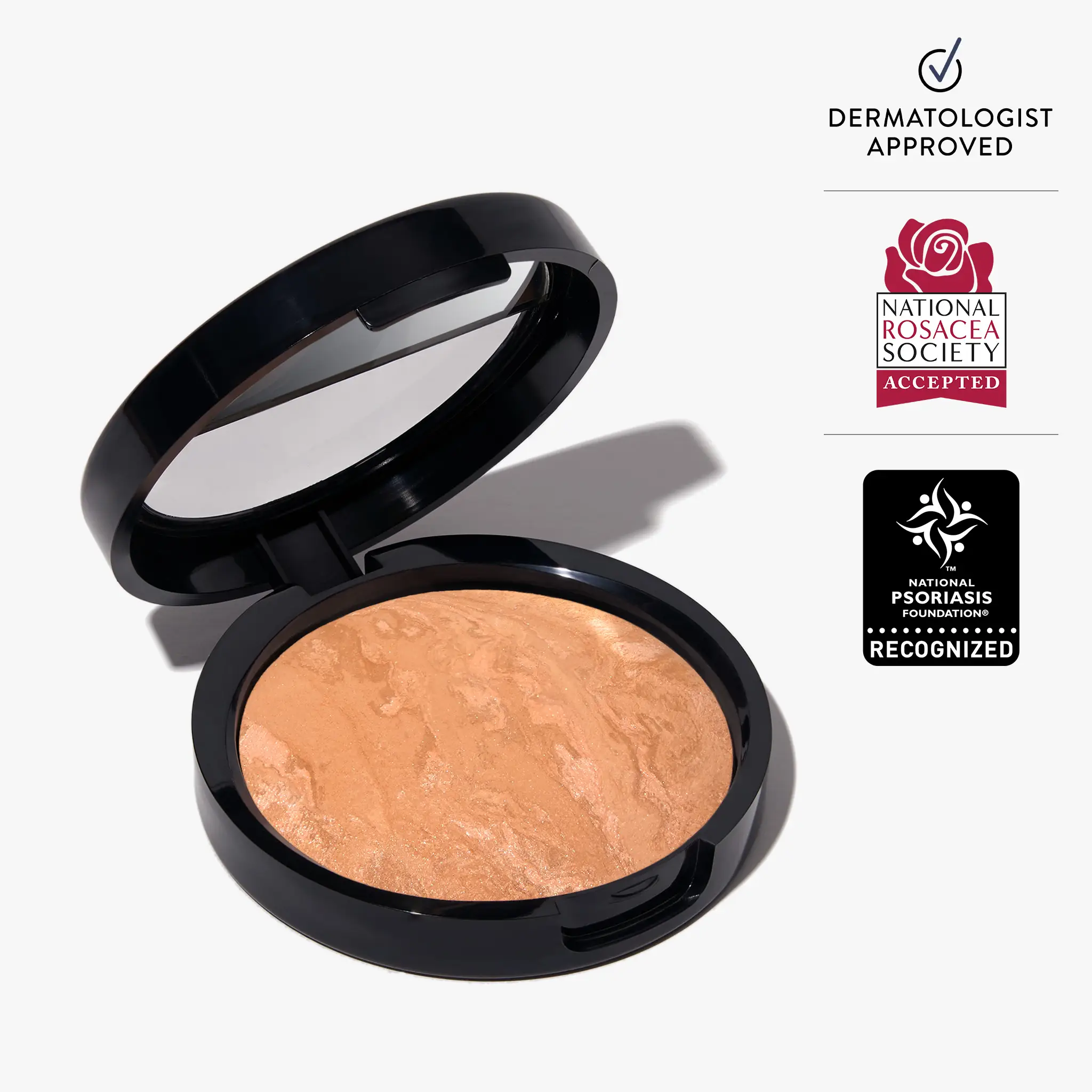 Baked Balance-n-Glow Color Correcting Foundation - Makeup for Mature & Sensitive Skin - Powder