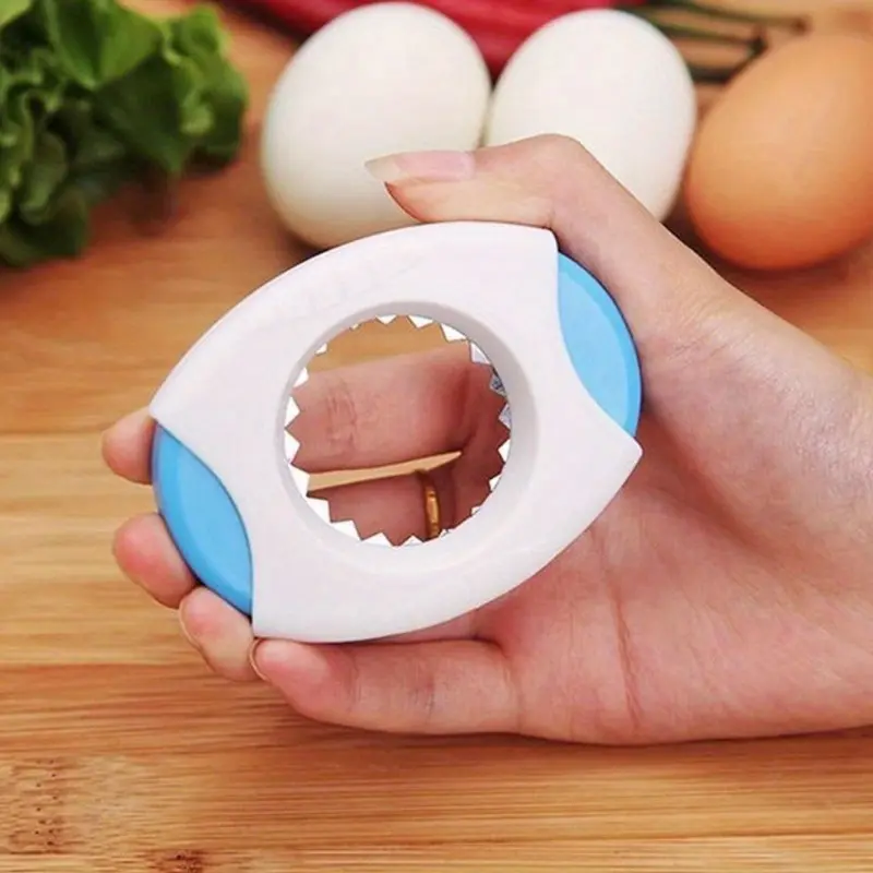 1 Pc Creative Boiled Egg Opener, Kitchen Egg Breaker, Egg Opener, Egg Opener, Practical Egg Top Cutter, Shell Opener, Kitchen Tools