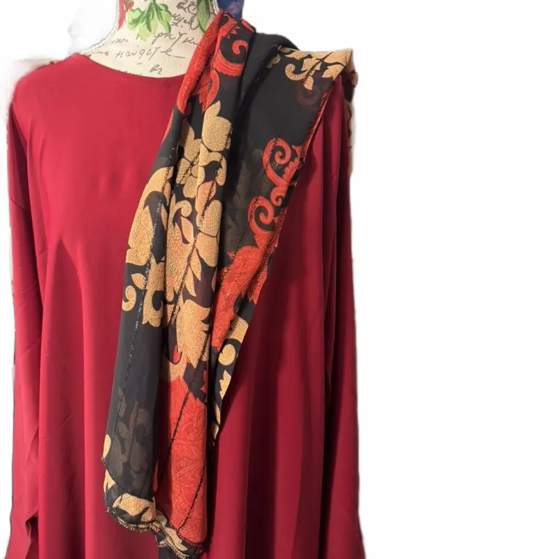 Abaya saaka dress and hijab