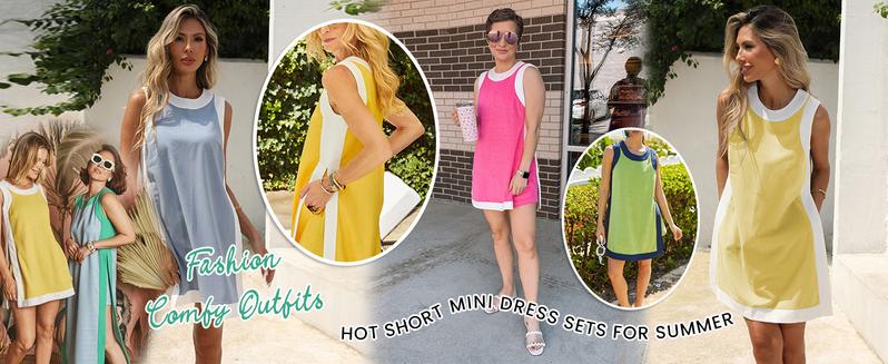 YeeZaa Color Block Matching Set for Women 2 Piece Sets 2026 Spring Summer Outfits Short Sleeve Pullover Top and Pocket Shorts Casual & Cute Colorblock Two Piece Sweatsuit YeeZaa Color Block Matching Set for Women 2 Piece Sets 2026 Spring Summer Outfits Short Sleeve Pullover Top and Pocket Shorts Casual & Cute Colorblock Two Piece Sweatsuit