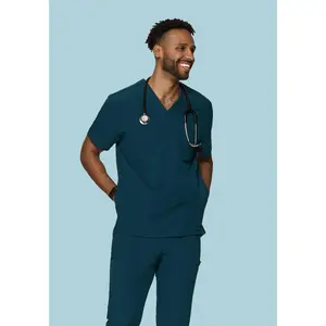 Three Pocket Top Caribbean Blue