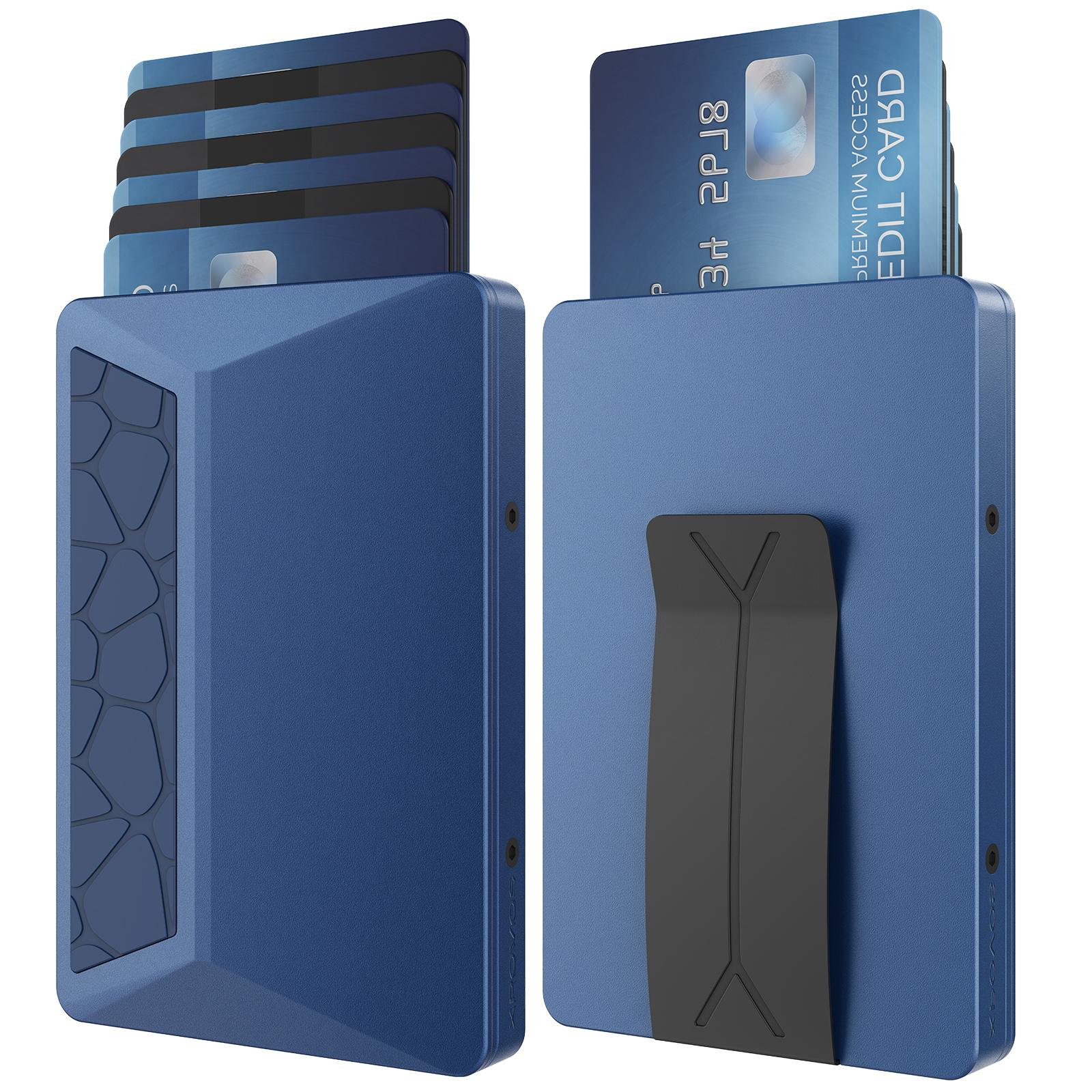 XPOVOS Hero Series (2.0 Upgraded) Metal Wallet for Men - Slim Mens Wallet with Money Clip, Slide-to-Pop Minimalist RFID Blocking Credit Card Holder for Men with Gift Box XPOVOS Hero Series (2.0 Upgraded) Metal Wallet for Men - Slim Mens Wallet with Money Clip, Slide-to-Pop Minimalist RFID Blocking Credit Card Holder for Men with Gift Box