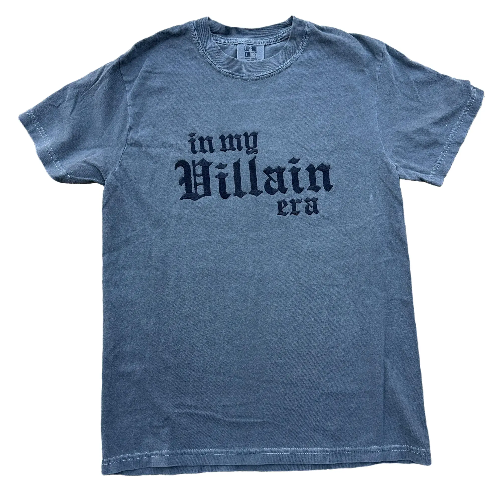 Comfort Colors - In My Villain Era Embroidered T-shirt