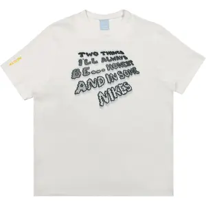 Nike x Drake NOCTA Series Logo Print Round-Neck Breathable Short-Sleeve T-Shirt for Men US Size White Casual Fashion