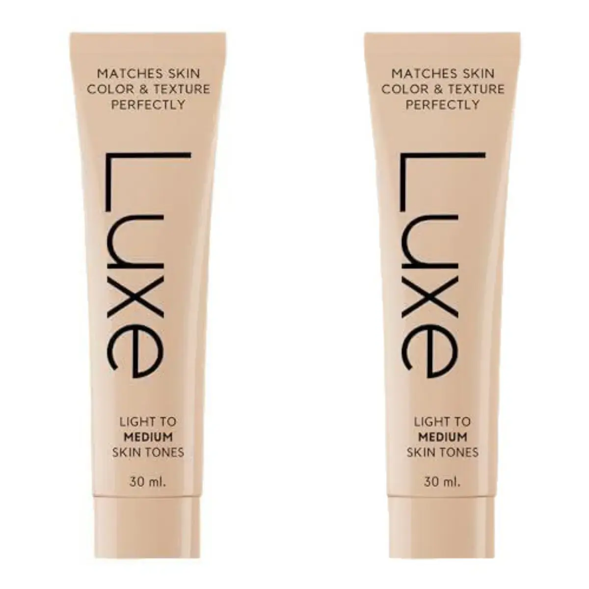 Luxe Color Changing Foundation for Women – Instantly Adapts to Your Skin Tone – Buildable Light-to-Medium, Medium Dark-to-Dark, Coverage – 12-Hour Wear – Natural Dewy Finish