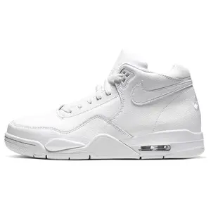 Nike Flight Legacy Mid-Top Retro Basketball Shoes for Men and Women in White Trending Shoes, House White Official Shoes to Get / Maison Mihara