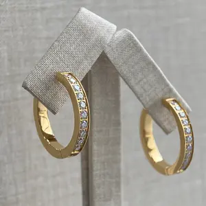 Radiant Loop M Earrings