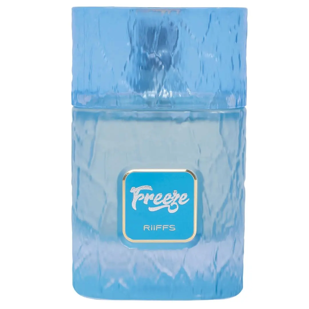 RiiFFS PARFUMS Freeze Extrait De Parfum Unisex Long Lasting Perfume Fresh Citrus, Mint & Amber Fragrance Premium Day-to-Night Scent for Men & Women Eau de Parfum Spray 100ml