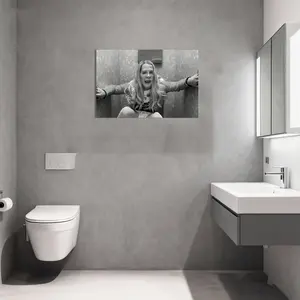 Modern Black And White Comedy Poster Canvas Festival Wall Decoration Printing Room Aesthetics Printing Modern Family Bedroom Aesthetics Canvas Decoration