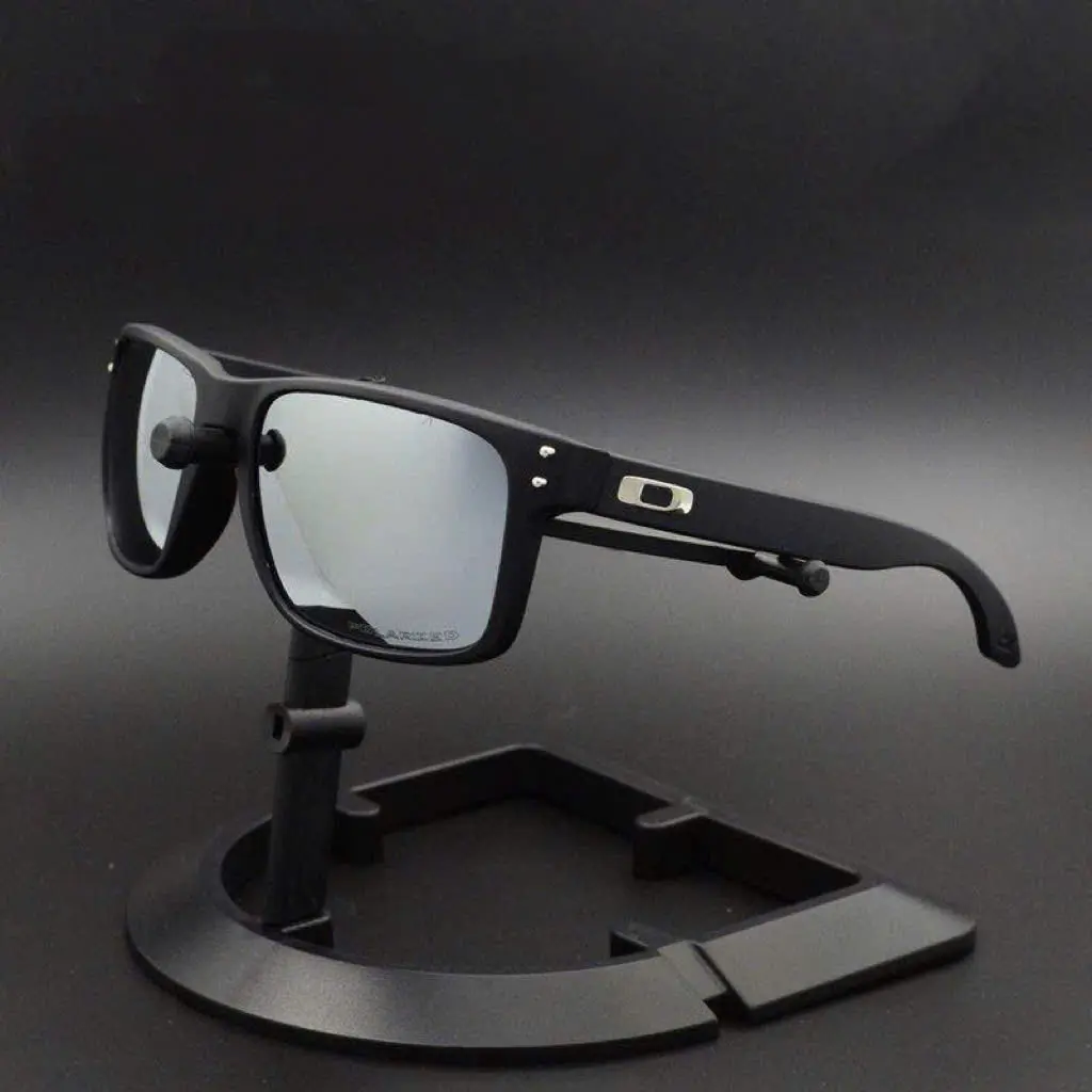 Oakley Black Square Shield Sports Sunglasses - Lightweight, UV-Protective Lifestyle & Hobbies Outdoor Activity Eyewear