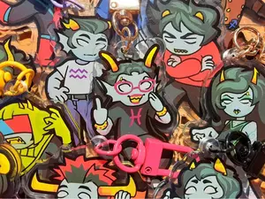 Homestuck Alpha Troll Acrylic Keychain , Great For Daily Use Or As Thoughtful Little Gifts For Your Friends And Yourself