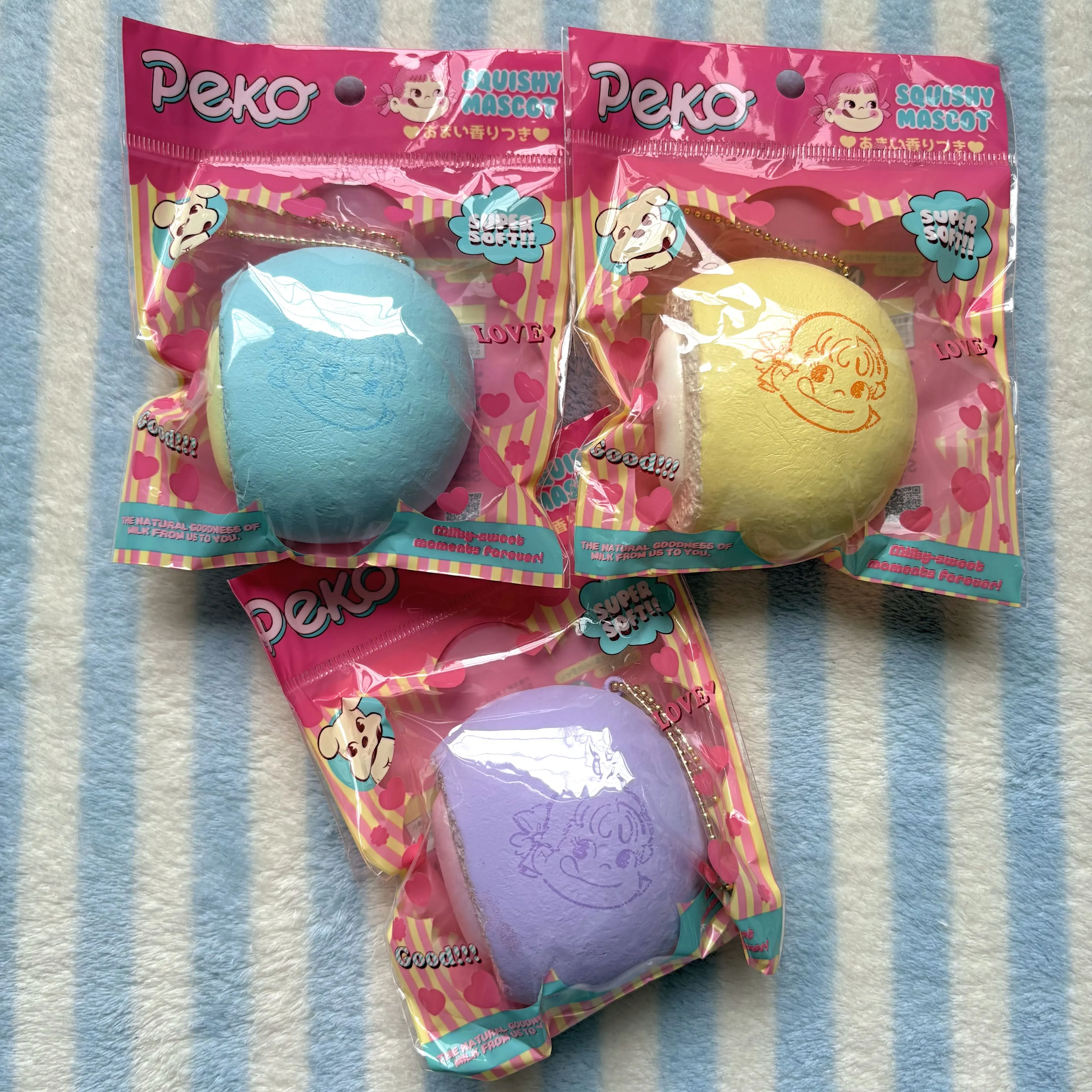 Peko Chan Cream Bun Squishy