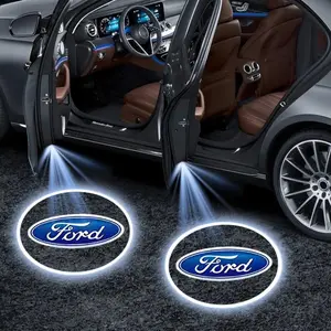LED Car Door logo Projector Lamps Welcome Light For Ford Focus Mk2 Mk4 Mk8 Fiesta Mondeo Shelby Ecosport Mustang Puma Escape