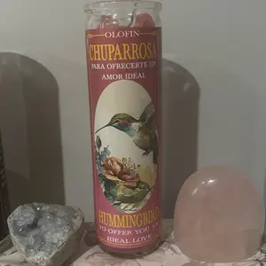 Fixed hummingbird Love Candle