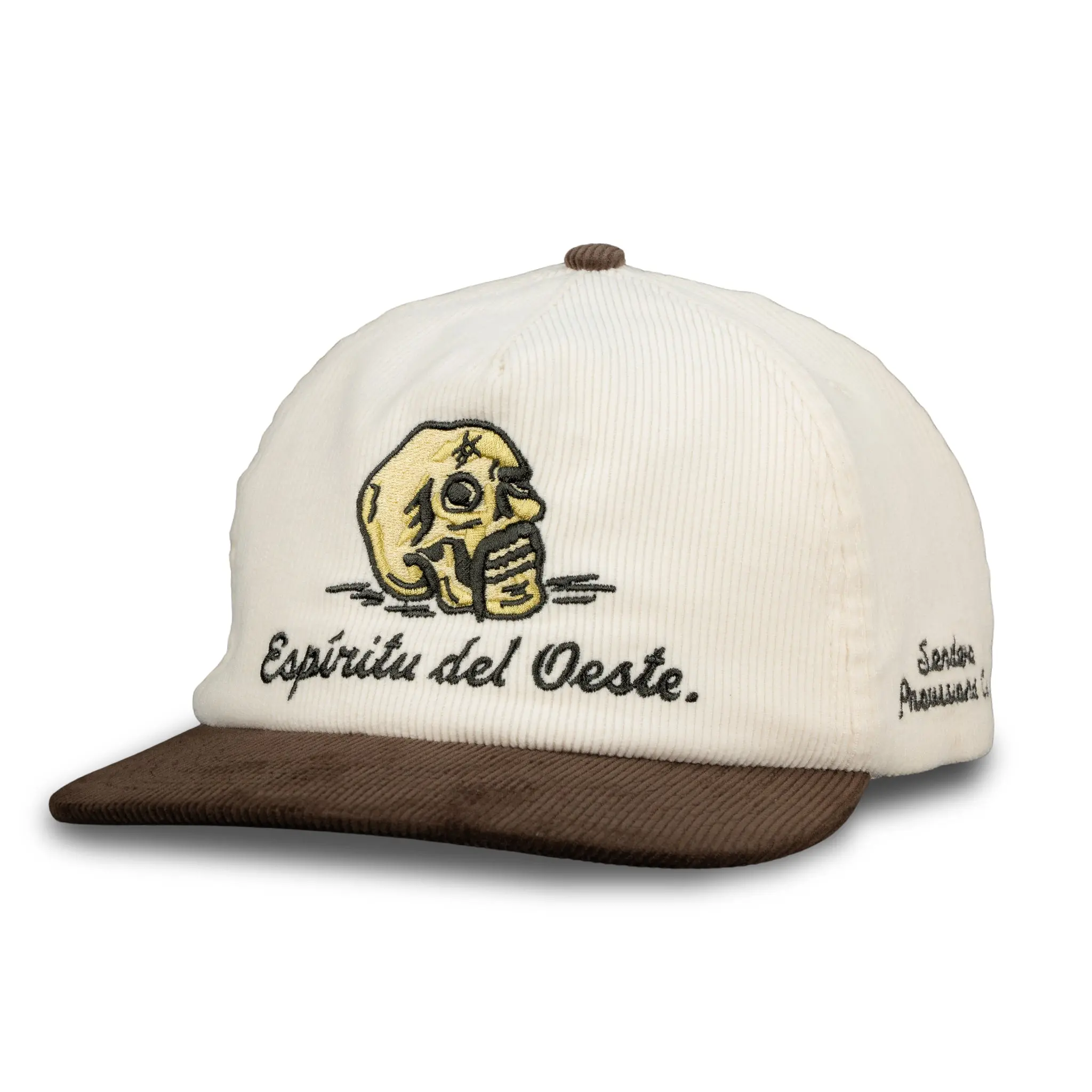 Del Oeste Hat - Cream/Brown