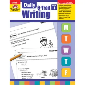 212 MAIN Evan Moor Educational Publishers Daily 6-Trait Writing Grade 1 Workbook