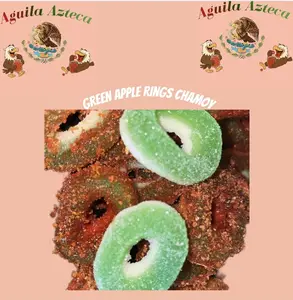 Green Apple Rings Enchilados