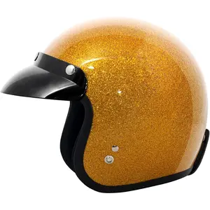 3/4 Open Face Motorcycle Helmet DOT Approved