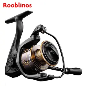 Rooblinos Gt Spinning Wheel, 6+1 Bearings, 5.2:1 Gear Ratio, High Performance Fishing Reel, Durable and Smooth Operation