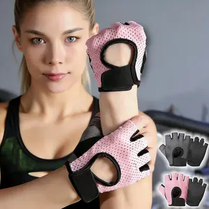 Half Finger Gym Gloves | Non-Slip Breathable for Men & Women | Ideal for Weightlifting, Cycling,Yoga, Pull-Ups, Bar Workouts | Prevents Blisters, Comfort Fit & Durable | Essential Workout Gear | Must-Have Best-Selling Fitness Accessory | Gym Accessories