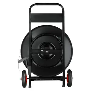 VEVOR Strapping Dispenser Banding Cart for PET/PP Strapping Roll 16"/8" Core