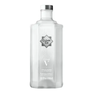 CleanCo Clean V Non-Alcoholic Vodka 227.7 fl oz (700ml) - Natural Beverage with Traditional Ingredients