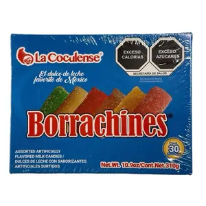 La Coculense Borrachines Assorted Milk Candies – 30 Pieces (10.9 oz / 310 g)