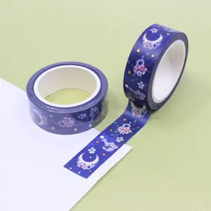 Mystical Symbols Crescent Moon Washi Tape